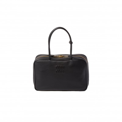 MIU MIU LEATHER BEAU BAG 5BB117 (34*23*10cm)
